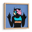 StormChick D - David Aste | Cuadro decorativo de Canvas Lab