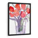 Mis Tulipanes Rojos I - Samuel Dixon | Cuadro decorativo de Canvas Lab