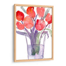 Mis Tulipanes Rojos I - Samuel Dixon | Cuadro decorativo de Canvas Lab