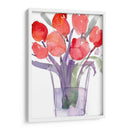 Mis Tulipanes Rojos I - Samuel Dixon | Cuadro decorativo de Canvas Lab