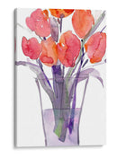 Mis Tulipanes Rojos Ii - Samuel Dixon | Cuadro decorativo de Canvas Lab