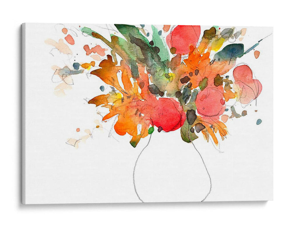 Bouquet Expresivo Ii - Samuel Dixon | Cuadro decorativo de Canvas Lab