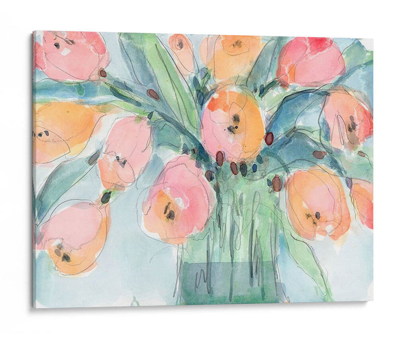 Tulip Bouquet Iv - Samuel Dixon | Cuadro decorativo de Canvas Lab