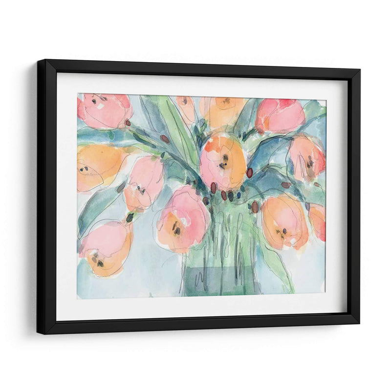 Tulip Bouquet Iv - Samuel Dixon | Cuadro decorativo de Canvas Lab