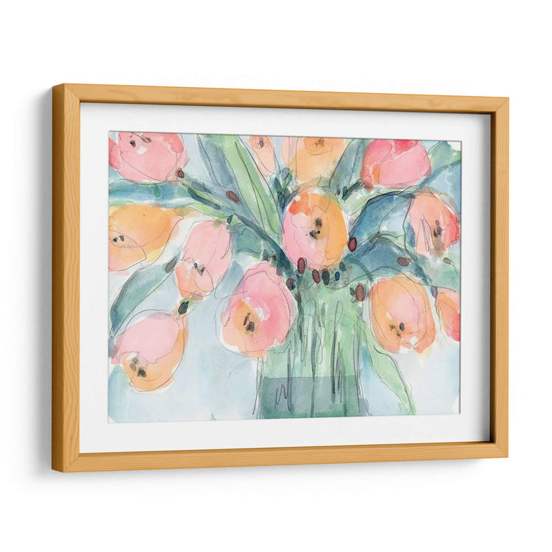 Tulip Bouquet Iv - Samuel Dixon | Cuadro decorativo de Canvas Lab