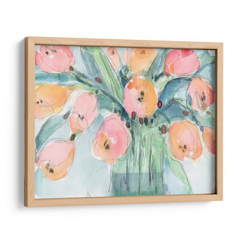 Tulip Bouquet Iv - Samuel Dixon | Cuadro decorativo de Canvas Lab