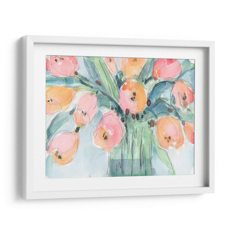 Tulip Bouquet Iv - Samuel Dixon | Cuadro decorativo de Canvas Lab