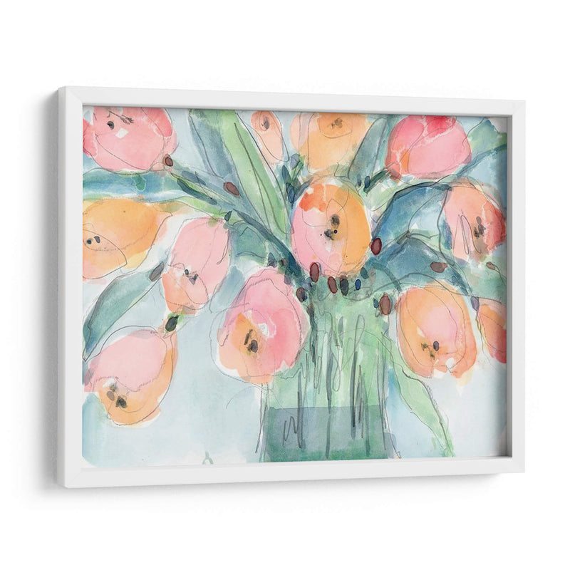 Tulip Bouquet Iv - Samuel Dixon | Cuadro decorativo de Canvas Lab