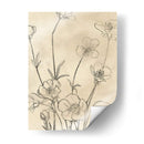 Vintage Wildflowers I - June Erica Vess | Cuadro decorativo de Canvas Lab