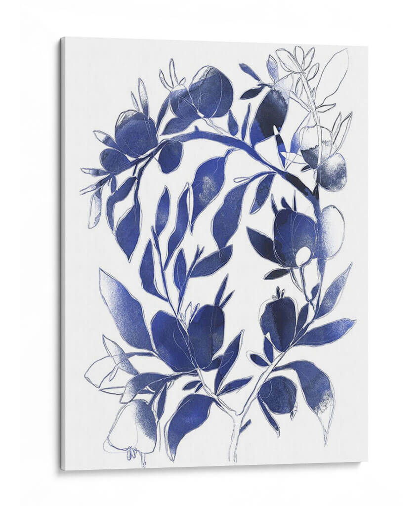 Rama De Índigo Ii - June Erica Vess | Cuadro decorativo de Canvas Lab