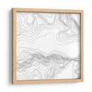 Topografía Contorno I - June Erica Vess | Cuadro decorativo de Canvas Lab
