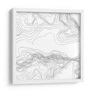Topografía Contorno I - June Erica Vess | Cuadro decorativo de Canvas Lab