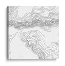 Topografía Contorno Ii - June Erica Vess | Cuadro decorativo de Canvas Lab