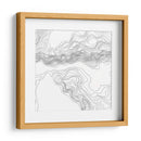 Topografía Contorno Ii - June Erica Vess | Cuadro decorativo de Canvas Lab
