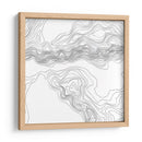 Topografía Contorno Ii - June Erica Vess | Cuadro decorativo de Canvas Lab