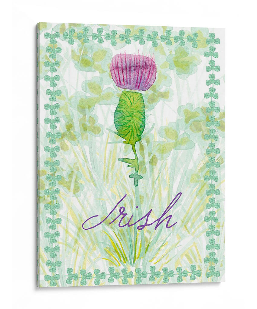 Lucky Shamrock Ii - Alicia Ludwig | Cuadro decorativo de Canvas Lab