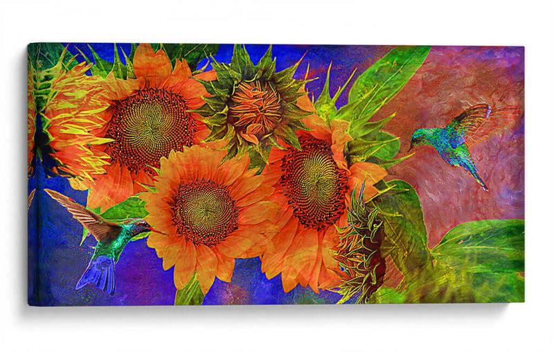 two-hummingbirds - Ezdrifter | Cuadro decorativo de Canvas Lab