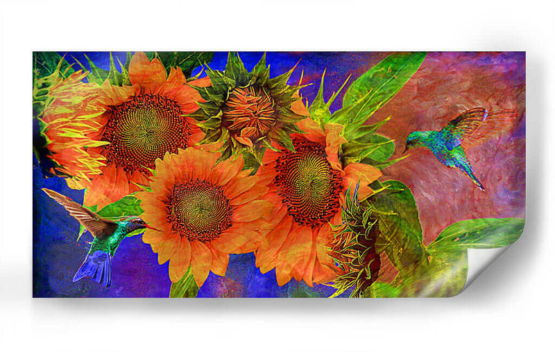 two-hummingbirds - Ezdrifter | Cuadro decorativo de Canvas Lab