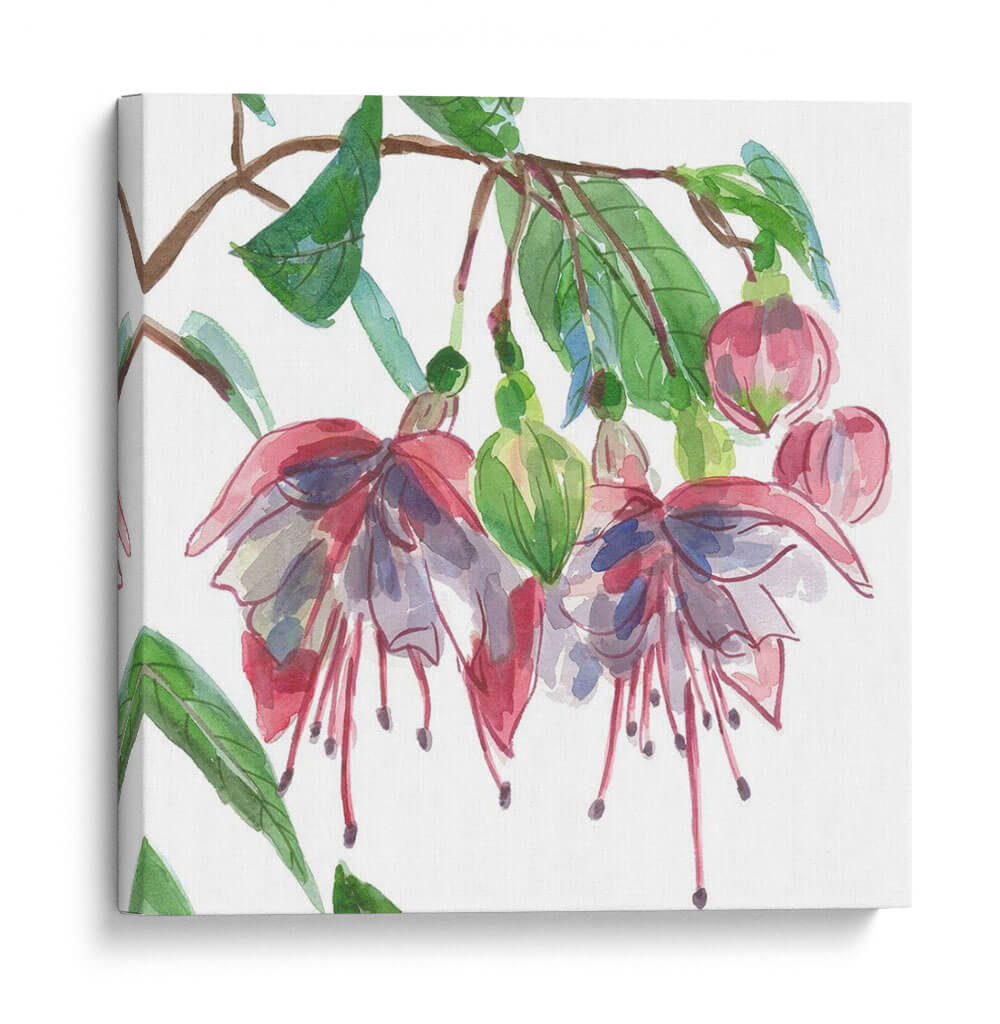 Fucsias Ii - Melissa Wang | Cuadro decorativo de Canvas Lab