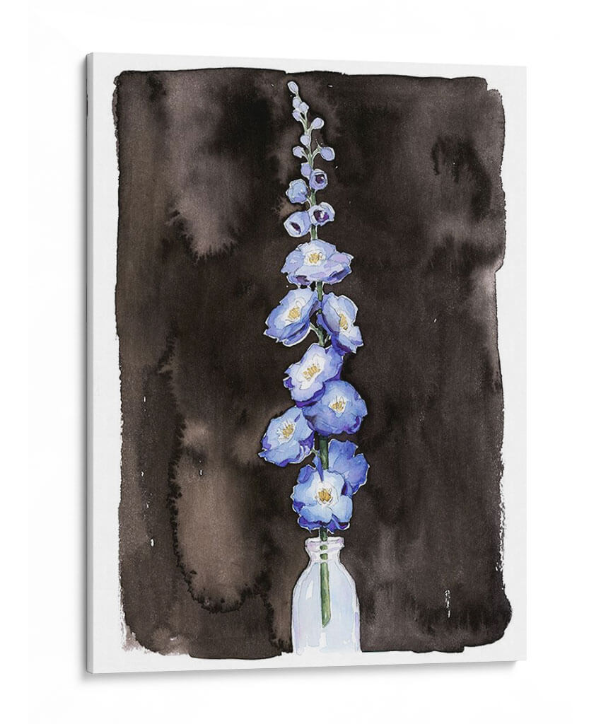 Delphinium Azul Ii - Grace Popp | Cuadro decorativo de Canvas Lab