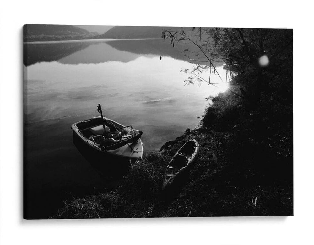 Bote BW - HCTR | Cuadro decorativo de Canvas Lab