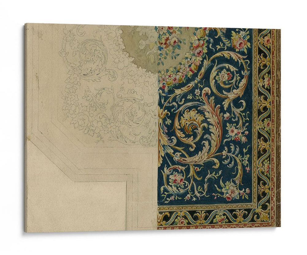 Bosquejo De Diseño Vintage Ii - Shima Shanti | Cuadro decorativo de Canvas Lab