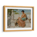 En los días de Safo - John William Godward | Cuadro decorativo de Canvas Lab