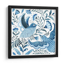 Folk Blue Bird I - Grace Popp | Cuadro decorativo de Canvas Lab