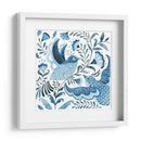 Folk Blue Bird I - Grace Popp | Cuadro decorativo de Canvas Lab