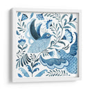 Folk Blue Bird I - Grace Popp | Cuadro decorativo de Canvas Lab