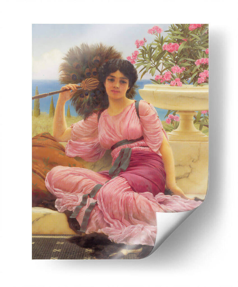 Flabellifera - John William Godward | Cuadro decorativo de Canvas Lab