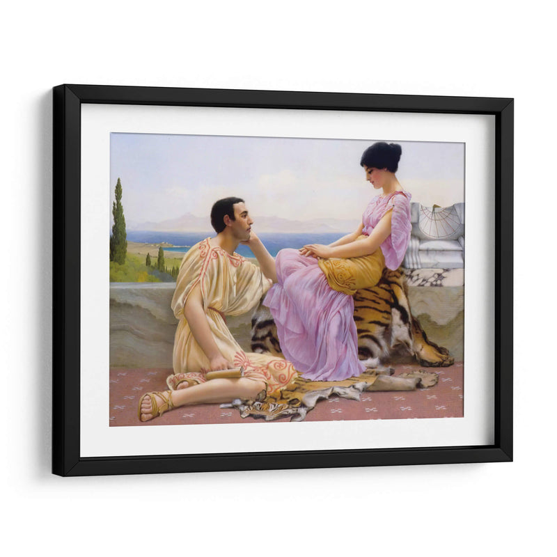 Juventud y tiempo - John William Godward | Cuadro decorativo de Canvas Lab