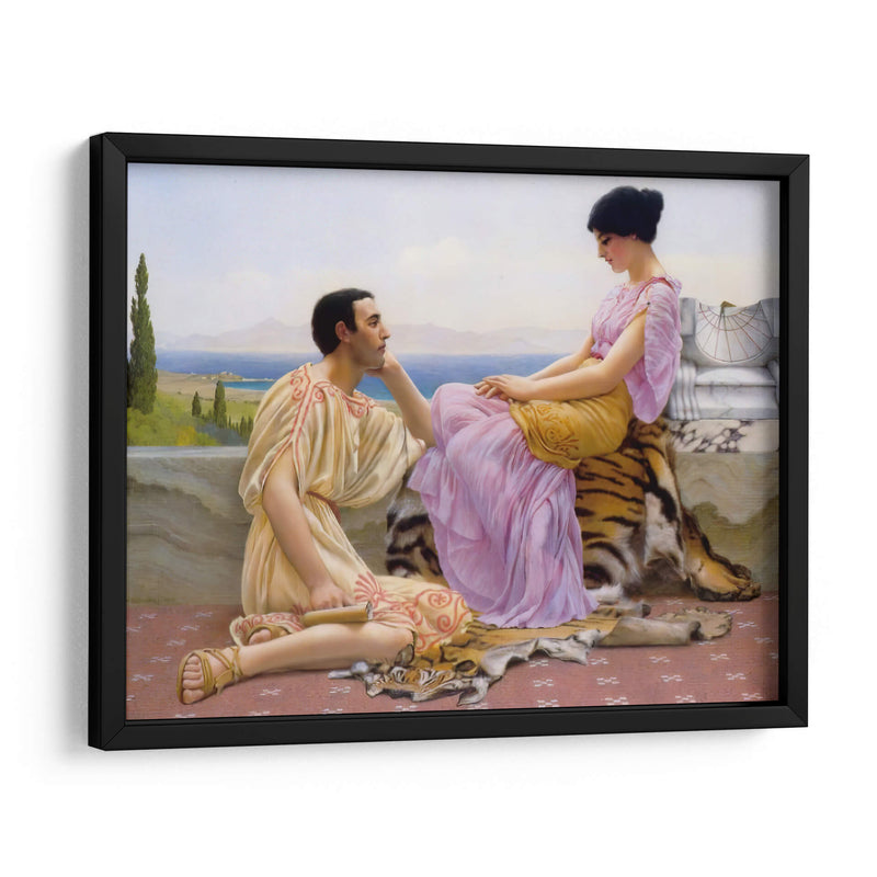 Juventud y tiempo - John William Godward | Cuadro decorativo de Canvas Lab