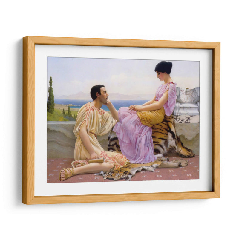 Juventud y tiempo - John William Godward | Cuadro decorativo de Canvas Lab