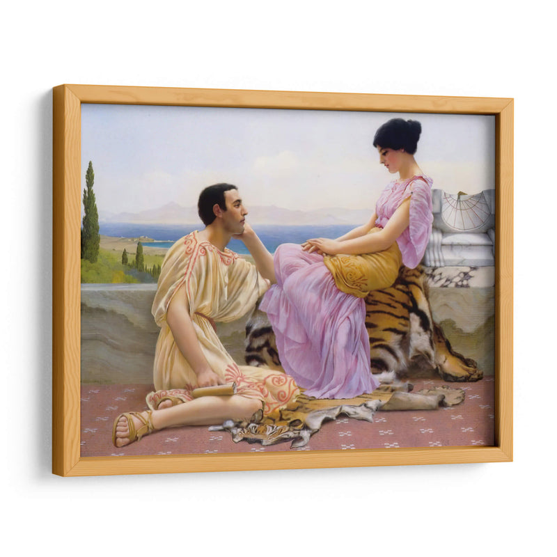 Juventud y tiempo - John William Godward | Cuadro decorativo de Canvas Lab