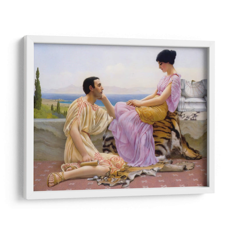 Juventud y tiempo - John William Godward | Cuadro decorativo de Canvas Lab