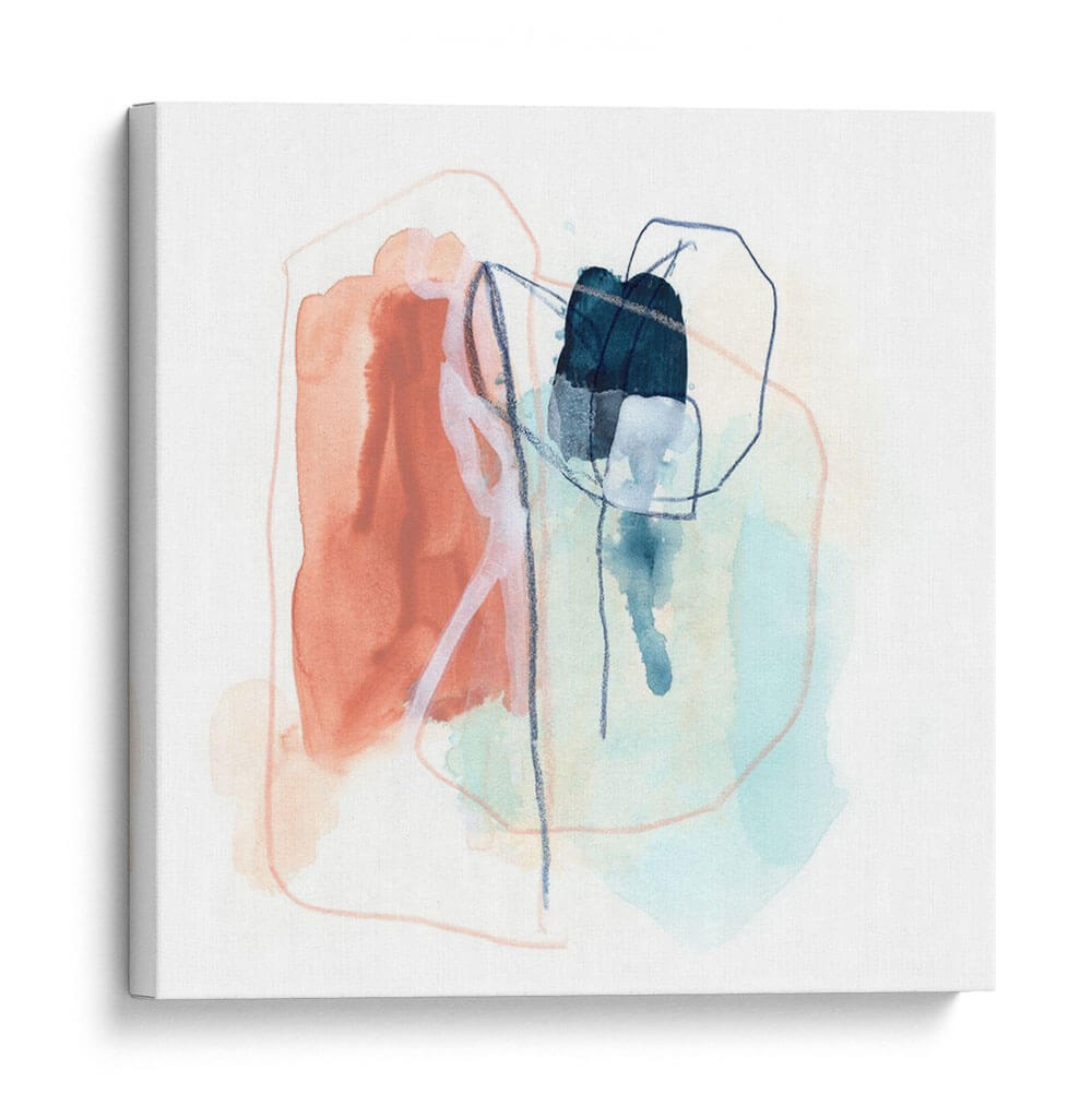Rosa Redondo Yo - June Erica Vess | Cuadro decorativo de Canvas Lab