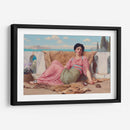 La mascota tranquila - John William Godward | Cuadro decorativo de Canvas Lab
