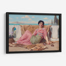 La mascota tranquila - John William Godward | Cuadro decorativo de Canvas Lab