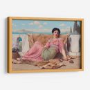 La mascota tranquila - John William Godward | Cuadro decorativo de Canvas Lab