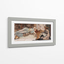 Travesura y reposo - John William Godward | Cuadro decorativo de Canvas Lab