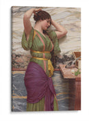 Una reflexión justa - John William Godward | Cuadro decorativo de Canvas Lab