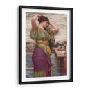 Una reflexión justa - John William Godward | Cuadro decorativo de Canvas Lab