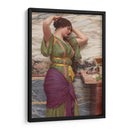 Una reflexión justa - John William Godward | Cuadro decorativo de Canvas Lab