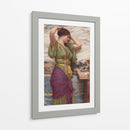 Una reflexión justa - John William Godward | Cuadro decorativo de Canvas Lab