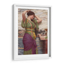 Una reflexión justa - John William Godward | Cuadro decorativo de Canvas Lab