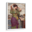 Una reflexión justa - John William Godward | Cuadro decorativo de Canvas Lab