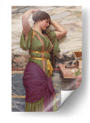 Una reflexión justa - John William Godward | Cuadro decorativo de Canvas Lab