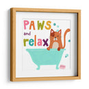 Baño Lindo Del Gato Ii - June Erica Vess | Cuadro decorativo de Canvas Lab