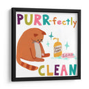 Baño Lindo Del Gato Iii - June Erica Vess | Cuadro decorativo de Canvas Lab